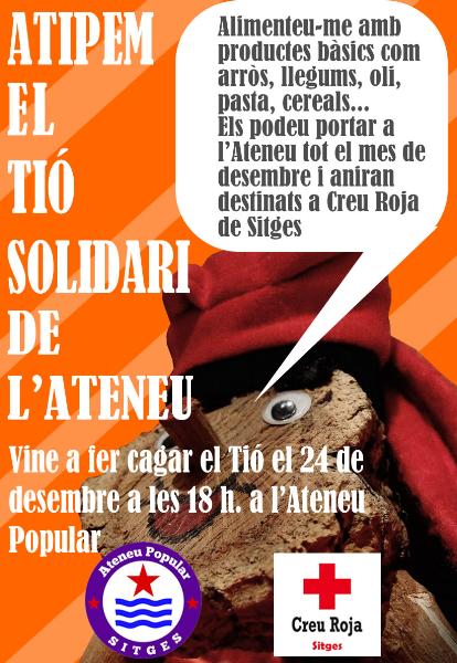 Cagarem el Tió a l'Ateneu