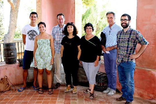 CC Garraf.  Albert i Ainhoa Guerrero; Xavier Grau; Núria Benedicto i Olga Jiménez  i Jordi Pérez