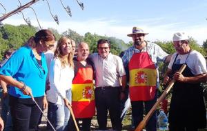 Alicia Sánchez-Camacho amb els representants comarcals del PP
