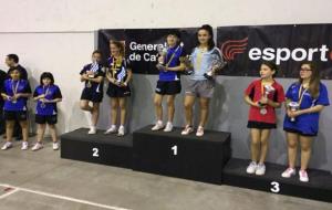 Eix. Andrea Vidal al podium