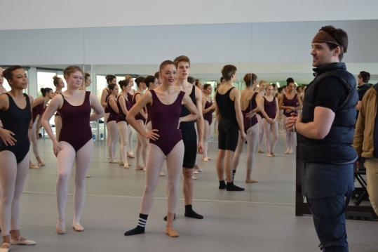 Ajuntament de Sitges. Ángel Corella imparteix una  Master Class a lInstitut de les Arts de Sitges