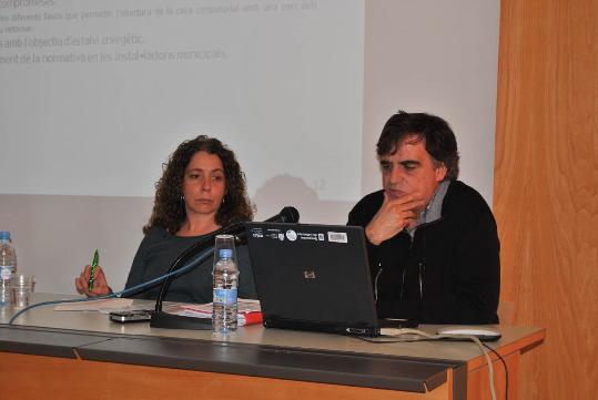 Ajt Sant Pere de Ribes. Anna Gabaldà i Lluís Giralt