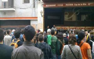 Ateneu Popular de Sitges. Assemblea pel tancament preventiu de l'Ateneu de Sitges