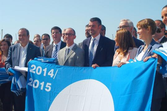 Ajuntament de Sitges. Banderes Blaves per als tres ports esportius de Sitges