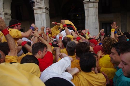 Yoko Ono. Bordegassos a la diada de la festa major de Vilanova 2013