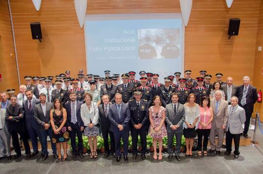 Ajuntament de Calafell. Calafell celebra el Patró de la Policia Local