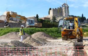Ajuntament de Calafell. Calafell inicia les obres dadequació del pàrquing de la bòbila