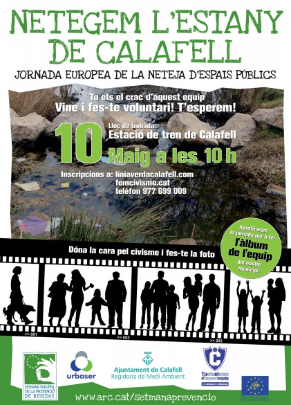 EIX. Calafell organitza una neteja ciutadana de lEstany