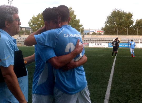 Eix. Carlos Contreras ha fregat el gol en tres ocasions 