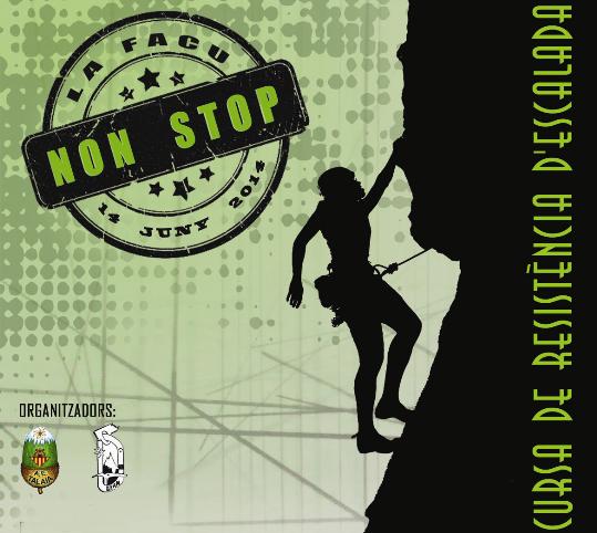 AE Talaia. Cartell de la Non Stop La Facu