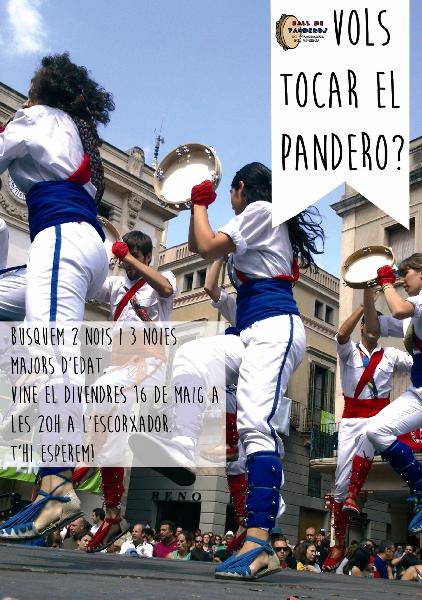 Cartell panderos facebook