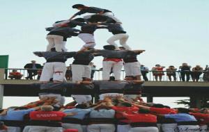 Castellers de les Roquetes al Tibidabo