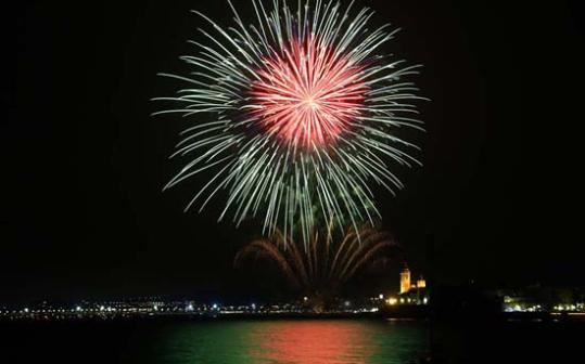 Josep Maria Alegre. Castells de foc