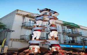 Castells de set de la Jove de Vilafranca a Sant Pere de Ribes