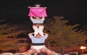 Castells de set de la Jove de Vilafranca a Sant Pere de Ribes