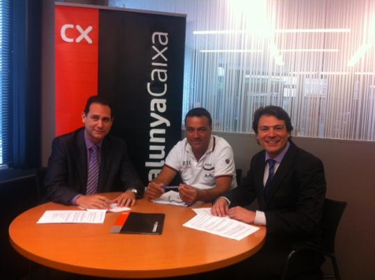 EIX. CatalunyaCaixa signa un conveni de col·laboració  amb la Federació de Comerciants i Empresaris de  Sitges