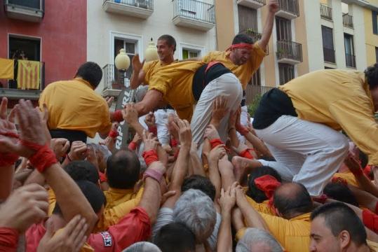 Maite Gomà. Celebració del 4 de 8 dels Bordegassos a Vilanova