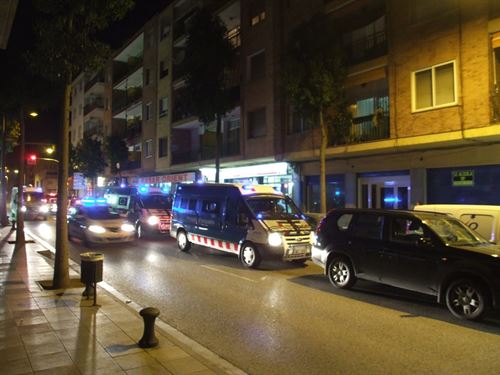 Mossos d'Esquadra. Cinc detinguts en un dispositiu a locals d'oci al Vendrell