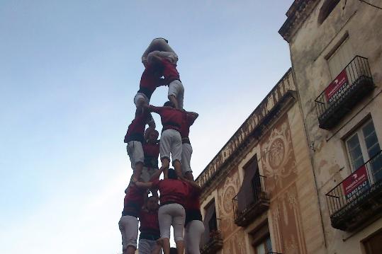 Xicots de Vilafranca. Clàssica de 8 dels Xicots a la diada Albert Salvany de Vilanova