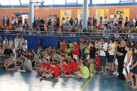 Eix.  Cloenda de temporada del Bàsquet Sitges 