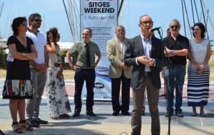 Ajuntament de Sitges. Comença la primera Ruta de lArt de Sitges amb lexposició a set galeries