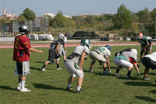 Eix. Concentració de la selecció catalana de futbol americà a Vilafranca