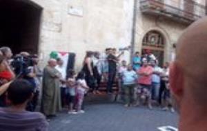 Concentració en solidaritat amb Palestina a El Vendrell 