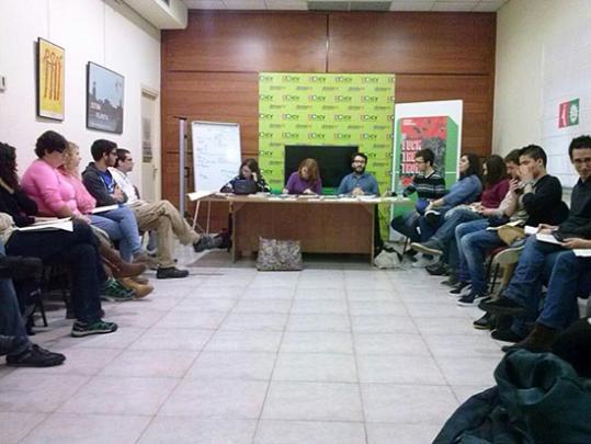 Eix. Consell Nacional dels Joves dEsquerra Verda