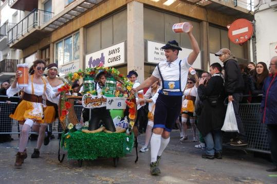 Ajuntament de Sitges. Cursa de Llits Disfressats