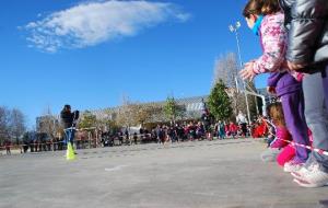 Cursa solidària a l'escola Ull de Vent de la Bisbal del Penedès