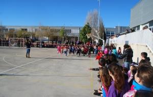 Cursa solidària a l'escola Ull de Vent de la Bisbal del Penedès