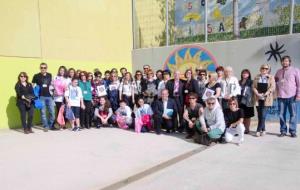 Ajuntament de Calafell. El col.legi La Ginesta acull professors i alumnes darreu dEuropa per treballar conjuntament per la cultura de la pau