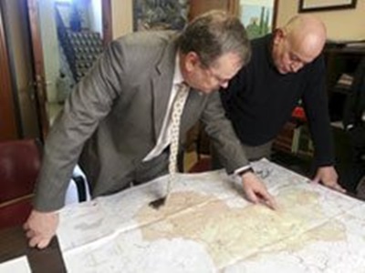 Generalitat de Catalunya. El delegat del Govern ha visitat els municipis d'Olivella i Sant Cugat Sesgarrigues