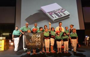 Castellers de Vilafranca. El disseny del llibre dels Verds guanya el Laus del públic