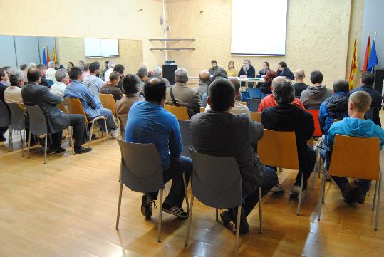 Ajt Sant Pere de Ribes. El govern de Ribes es reuneix amb empresaris locals per animar-los a participar a les licitacions