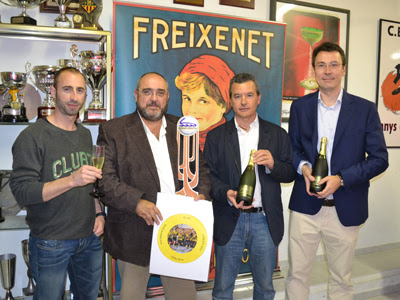 CE Noia. El Noia Freixenet presenta el Cava de la CERS