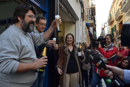 Ajuntament de Sitges. El número 32.306 reparteix a Sitges 72 milions deuros amb un cinquè premi de la loteria de Nadal 