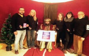 Ajuntament de Vilafranca. El Patge Reial Raimon pregoner de les Festes de Sant Raimon
