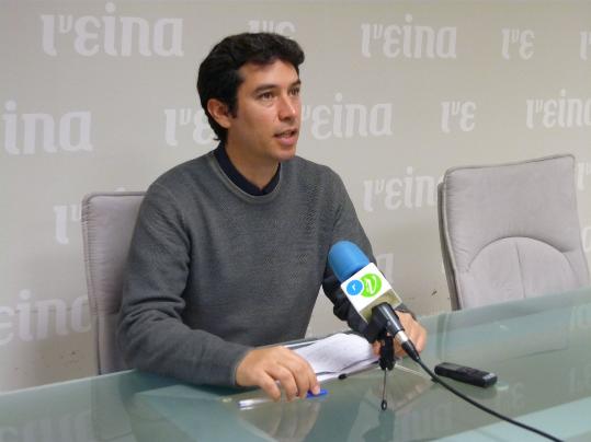 Ajuntament del Vendrell. El regidor d'Ocupació, Kenneth Martínez