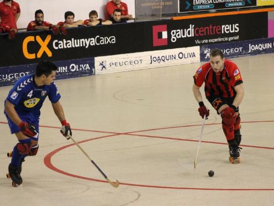 Reusdigital/Clàudia Bonet. El Reus Deportiu ha superat el Moritz Vendrell per dos gols de diferència