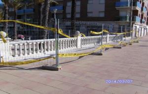 Ajuntament del Vendrell. El Vendrell arranja voreres per millora l'accessibilitat de la vila