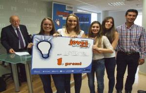 Ajuntament del Vendrell. El Vendrell lliura els premis del concurs Joves amb idees