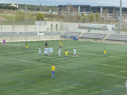 CF Vilanova.  El Vilanova Femení guanya amb un únic gol de Carol