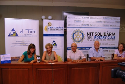 EIX. Els 10 anys de la Nit Solidària de Vilafranca, a benefici del Turó Salut Mental 