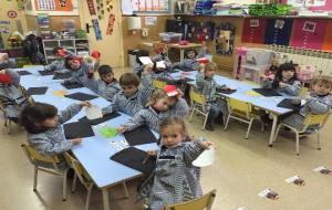 Escola Pia. Els alumnes de lEscola Pia de Vilanova recapten gairebé 500 euros per La Marató de TV3
