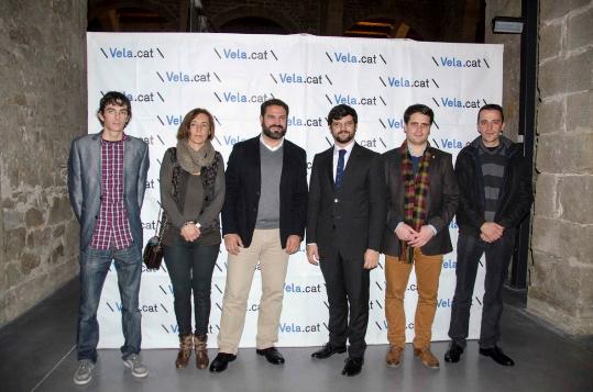 Ajuntament de Calafell. Els calafellencs Sergi Cadenas i Oriol Nuet, entre els campions homenatjats a la Festa Catalana de la Vela