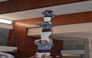 Els Castellers de Les Roquetes inicien la temporada per Santa Eulàlia
