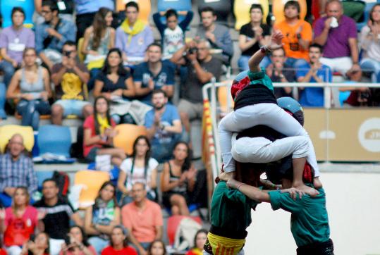 Joan Ignasi Gómez. Els Castellers de Vilafranca a la Tarraco Arena