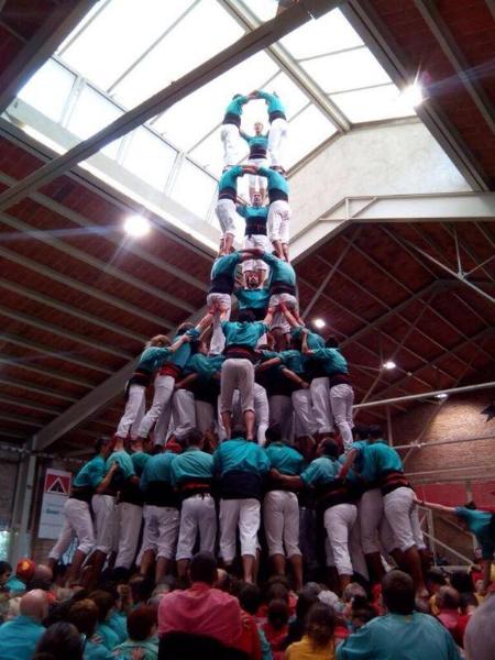 Castellers de Vilafranca. Els Castellers de Vilafranca viuen un Sant Miquel de preparació pel Concurs