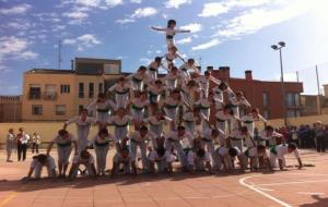 Amaya Susaeta. Els Falcons de Vilafranca, al 125è aniversari de l'Escola Sant Ramon